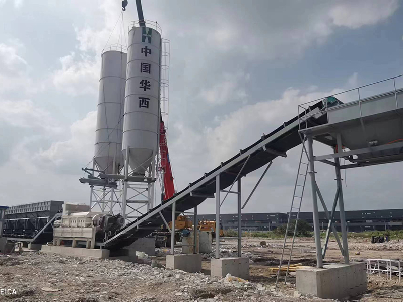 WDJ800型穩(wěn)定土拌合站