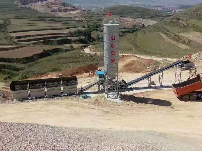 WDJ600型水穩(wěn)拌合站